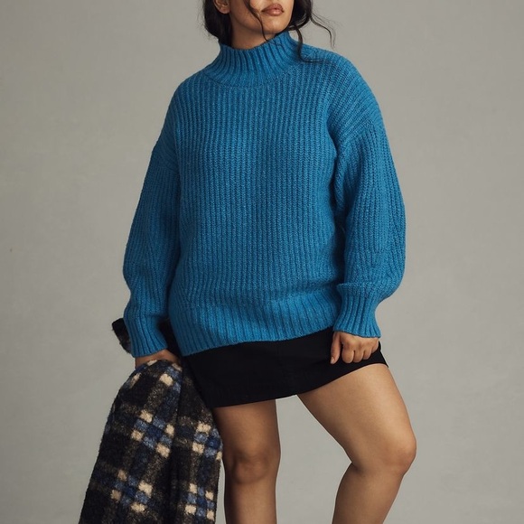 Anthropologie The Dakotah Oversized Turtleneck Sweater - Picture 6 of 8